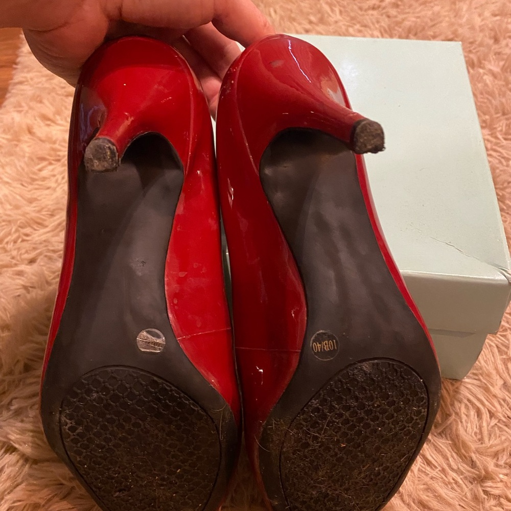 Jessica Simpson Red Women's Heels - Picture 3 of 4